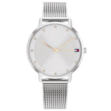 Tommy Hilfiger Silver Dial Milanese Strap Women Watch 1782665