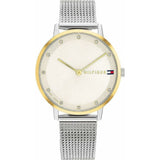 Tommy Hilfiger White Dial Silver Milanese Strap Women Watch 1782667
