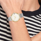Tommy Hilfiger White Dial Silver Milanese Strap Women Watch 1782667