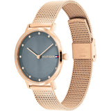 Tommy Hilfiger Rose Gold Milanese Strap Women Watch 1782669