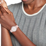 Tommy Hilfiger Pippa Pink Leather Strap Women Watch 1782670