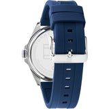 Tommy Hilfiger Blue Dial & Silicone Strap Men Watch 1791982