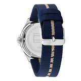 Tommy Hilfiger Blue Dial Fabric Strap Men Watch 1792011