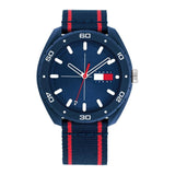 Tommy Hilfiger Blue Dial & Fabric Strap Men Watch 1792069