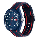 Tommy Hilfiger Blue Dial & Fabric Strap Men Watch 1792069