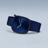 Bering Pebble Blue Dial & Nato Strap Unisex Watch 18040-397