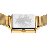 Bering Classic White Dial Gold Milanese Strap Women Watch 18226-334