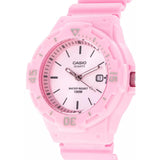CASIO GENERAL LRW-200H-4E4VDF-P PINK RESIN STRAP WOMEN'S WATCH