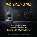 Seiko 5 Automatic Surprise Box | Watch Value Up to $800.10