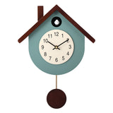 Mapple Leaf Alpine Chalet Pendulum Wall Clock – Patina Green Model 2002