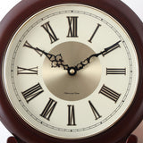 Mapple Leaf Kensington Heritage Pendulum Wall Clock – Chestnut Brown Model 2007