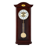 Mapple Leaf Westminster Classic Chime Wall Clock – Chestnut Brown Model 2016