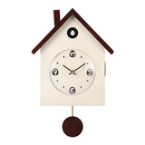 Mapple Leaf Woodland Cuckoo Pendulum Wall Clock – Patina Green Model 2032