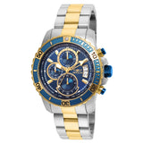 Invicta Pro Diver Two-Tone Stainless Steel Strap Men's Watch - Tachymeter | 22415