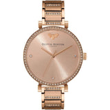 Olivia Burton Belgrave Blush and Carnation Rose Gold Women Watch 24000003