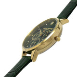 Olivia Burton Multifunction Green Leather Strap Women Watch 24000010