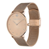 Olivia Burton Celestial Ultra Slim Silver & Carnation Gold Mesh Women Watch 24000025