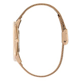 Olivia Burton Celestial Ultra Slim Silver & Carnation Gold Mesh Women Watch 24000025