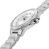 Olivia Burton Sports Luxe Guilloché Silver Strap Women Watch 24000039