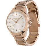 Olivia Burton Sports Luxe Guilloché Rose Gold Strap Women Watch 24000041