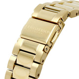 Olivia Burton Green Dial Gold Stainless Steel Strap Women Watch 24000043