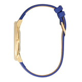 Olivia Burton Celestial Blue Leather Strap Women Watch 24000068