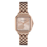 Olivia Burton Classic Grosvenor Blush & Carnation Gold Women Watch 24000085