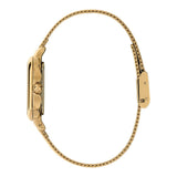 Olivia Burton Grosvenor Green & Gold Milanese Strap Women Watch 24000087