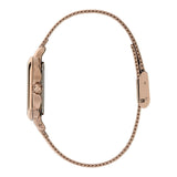 Olivia Burton Classic Grosvenor & Carnation Gold Milanese Strap Women Watch 24000088