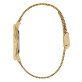 Olivia Burton Floral Blooms Gold Dial Milanese Strap Women Watch 24000114