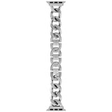 Olivia Burton Black Dial Silver Stainless Steel Strap Women Watch 24300001