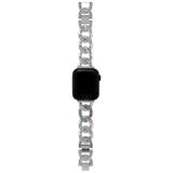 Olivia Burton Black Dial Silver Strap With Rainbow Strap Women Watch 24300004