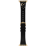 Olivia Burton Black Dial Leather Strap Men Watch 24300008