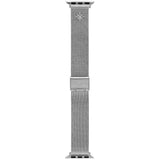 Olivia Burton Black Dial Silver Milanese Strap Women Watch 24300010