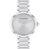 Calvin Klein Silver Dial Stainless Steel Strap Women Watch 25000046
