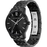 Calvin Klein Black Dial Stainless Steel Strap Men Watch 25000053