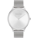 Calvin Klein Silver Dial Milanese Strap Women Watch 25200001