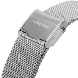Calvin Klein Silver Dial Milanese Strap Women Watch 25200001