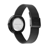 Calvin Klein Black Dial Milanese Strap Women Watch 25200015
