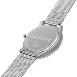 Calvin Klein Blue Dial Silver Milanese Strap Unisex Watch 25200031