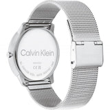 Calvin Klein Blue Dial Silver Milanese Strap Unisex Watch 25200031