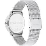 Calvin Klein Silver Dial Milanese Strap Unisex Watch 25200033