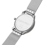 Calvin Klein Silver Dial Milanese Strap Unisex Watch 25200033