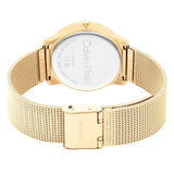 Calvin Klein Iconic Gold Dial & Milanese Strap Women Watch 25200034