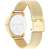 Calvin Klein Iconic Gold Dial & Milanese Strap Women Watch 25200034