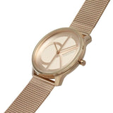 Calvin Klein Rose Gold Milanese Strap Unisex Watch 25200035