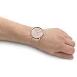Calvin Klein Rose Gold Milanese Strap Unisex Watch 25200035