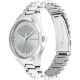 Calvin Klein Silver Dial Stainless Steel Strap Unisex Watch 25200036
