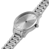 Calvin Klein Silver Dial Stainless Steel Strap Unisex Watch 25200036
