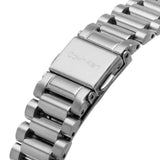 Calvin Klein Silver Dial Stainless Steel Strap Unisex Watch 25200036